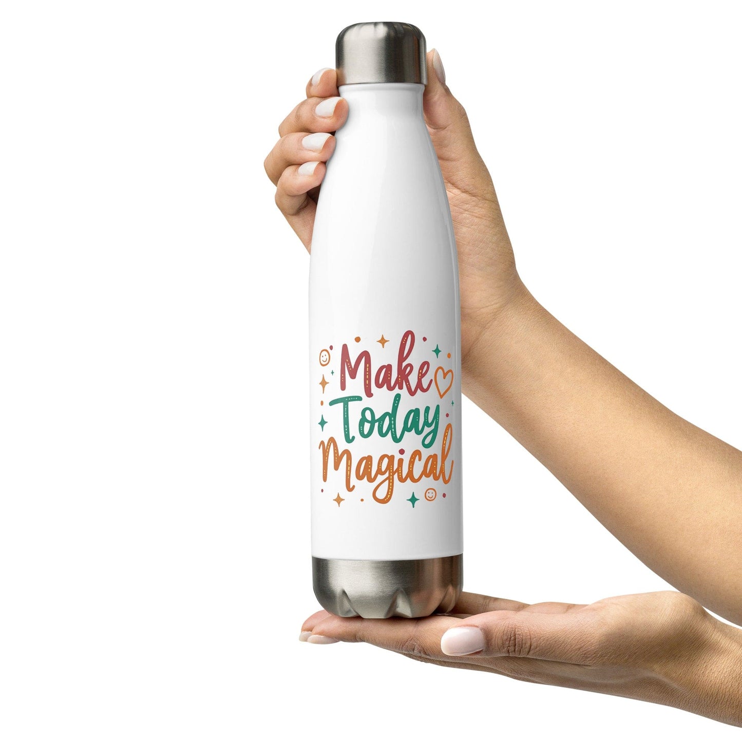 17oz Stainless Steel Water Bottle with "Make Today Magical" - Collections by Moke 13154779
