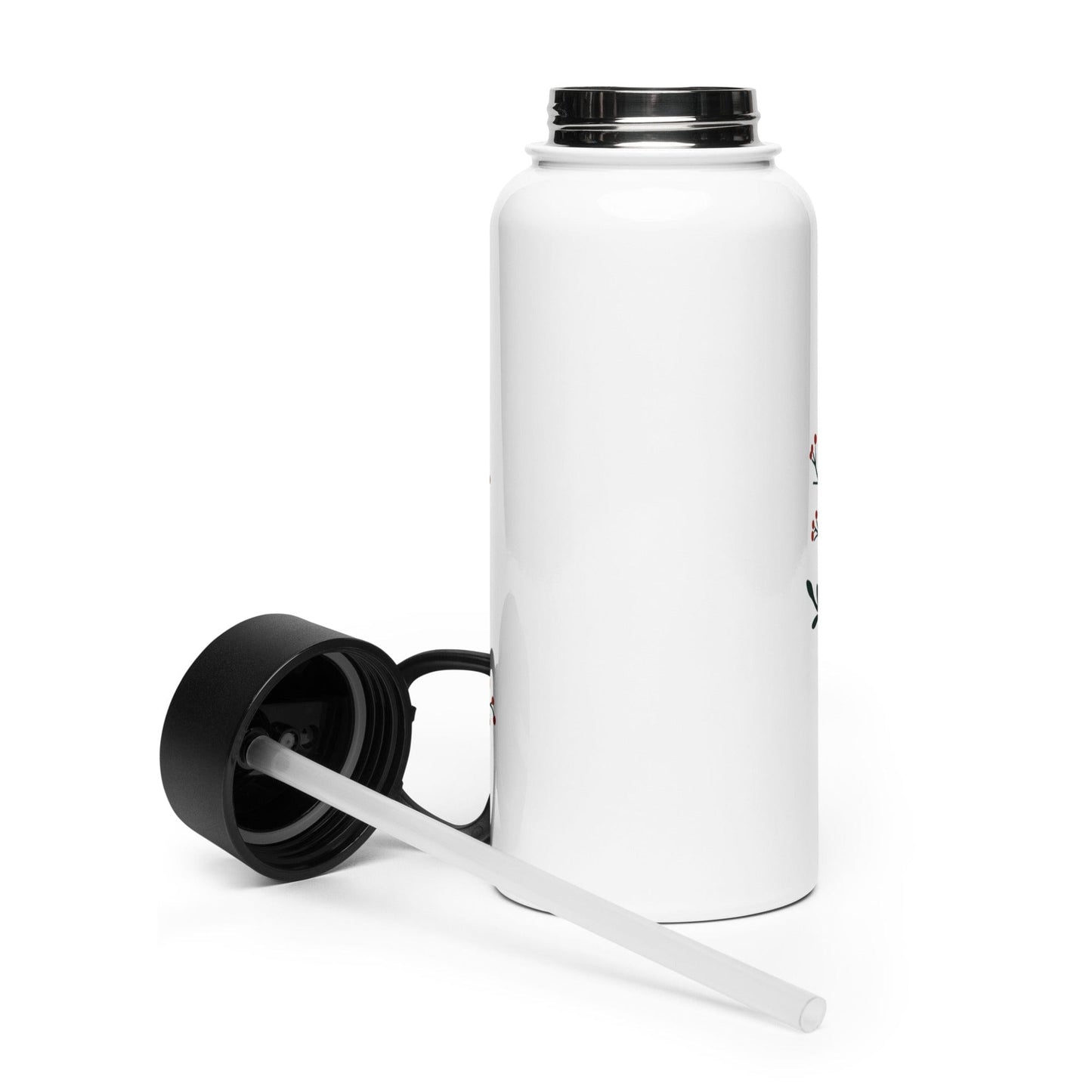 Stainless Steel Water Bottle with "Thankful for the little things" - Collections by Moke 4976537