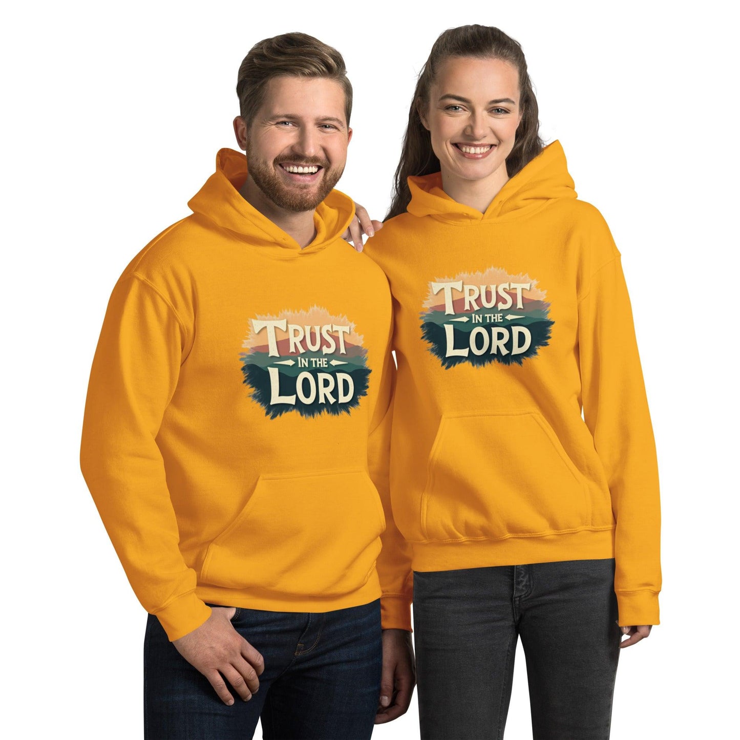 Stylish Hoodie with "Trust in the Lord" - Collections by Moke 9774558