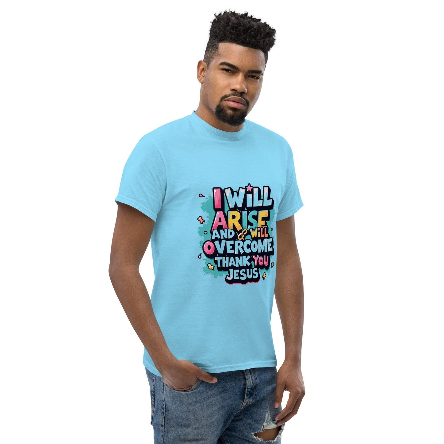 Classic T-shirt with ‘I will arise and overcome’ - Collections by Moke 752582