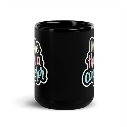 15oz Ceramic Mug with "more than a conqueror" - Collections by Moke 66479209