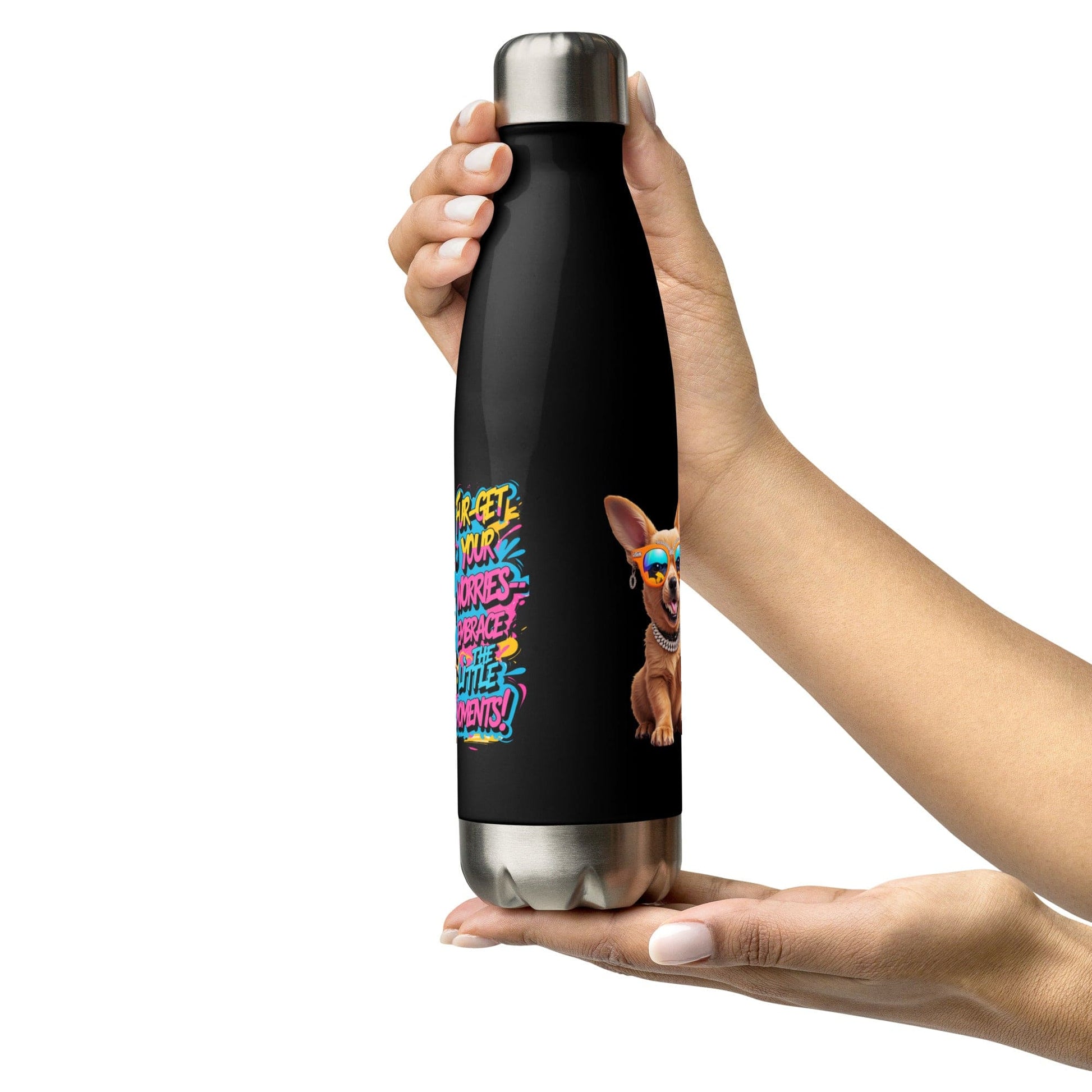 Stainless Steel Water Bottle with "with God all things are possible" - Collections by Moke 95247506