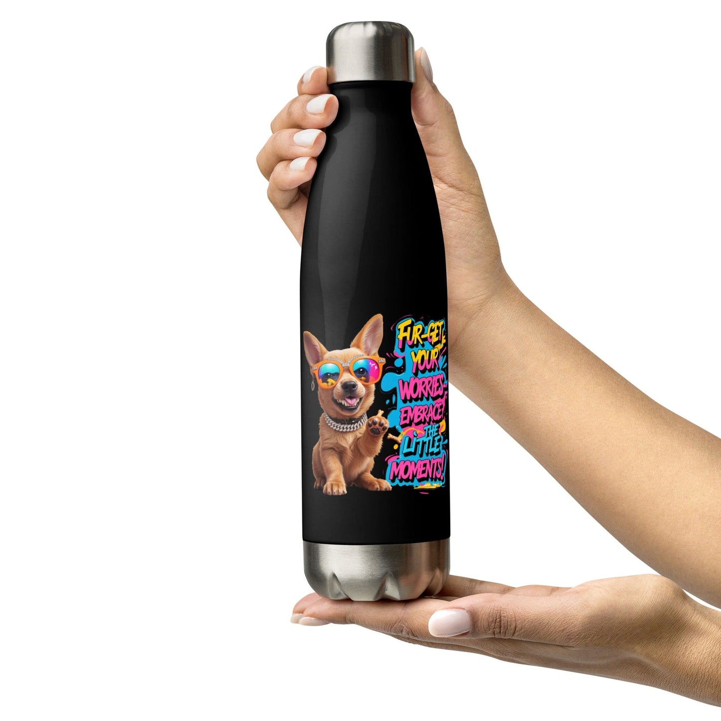 Stainless Steel Water Bottle with "with God all things are possible" - Collections by Moke 45313432