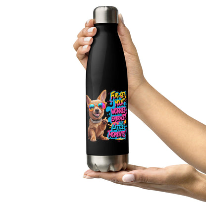 Stainless Steel Water Bottle with "with God all things are possible" - Collections by Moke 16638415
