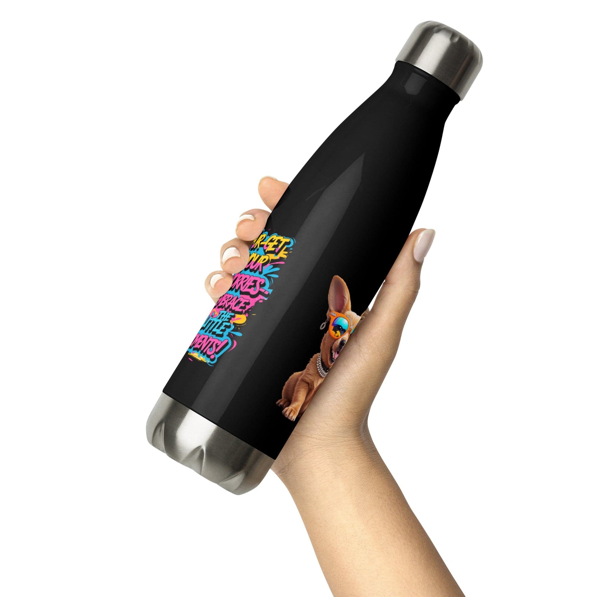 Stainless Steel Water Bottle with "with God all things are possible" - Collections by Moke 40353295