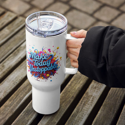 Travel Mug with "Make Today Unstoppable" - Collections by Moke 70059580