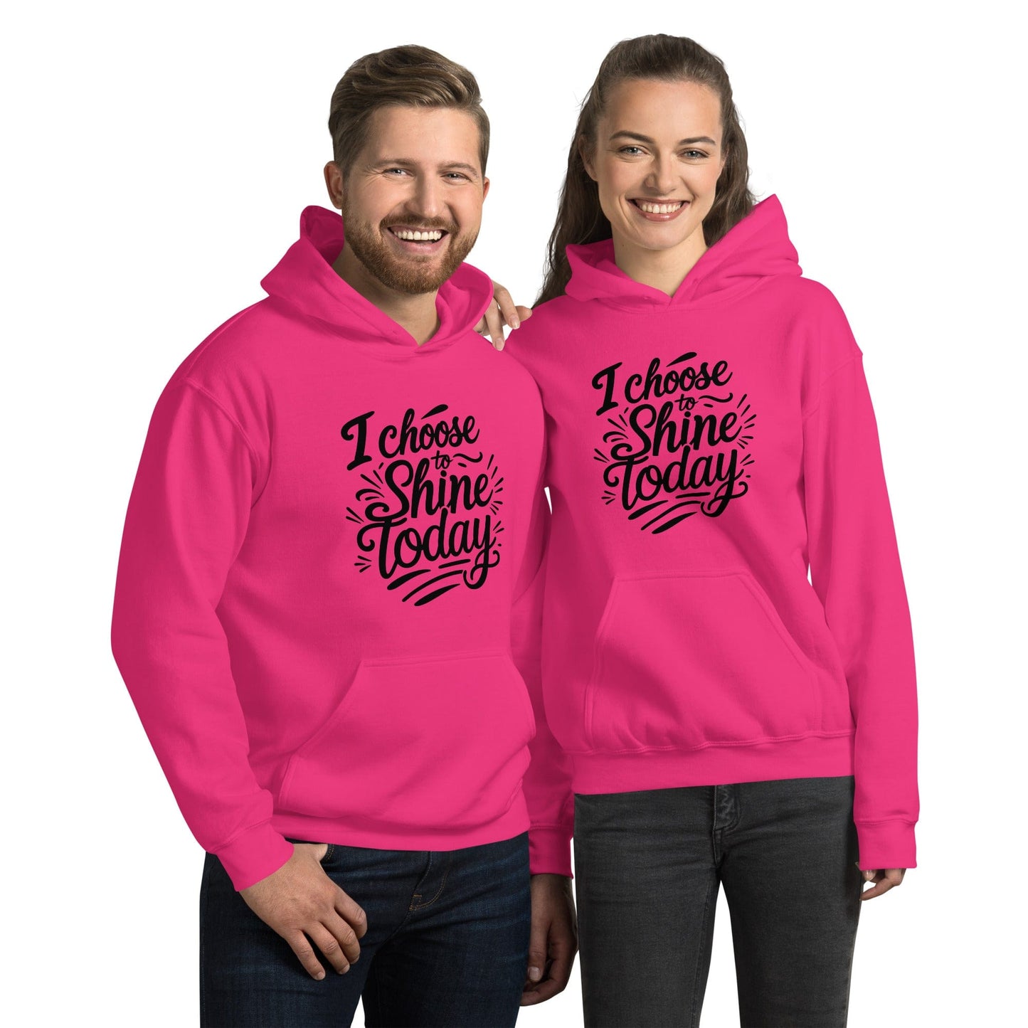 Collections by Moke Hoodie Heliconia / S Hoodie with "I choose to shine today"